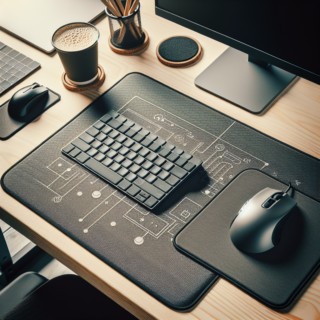 The Ergonomic Benefits of Desk Mats, Mouse Pads, and Coasters for Office Wellness